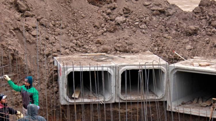 Morteros sigue progresando con la ejecución de la obra hídrica más importante de la ciudad