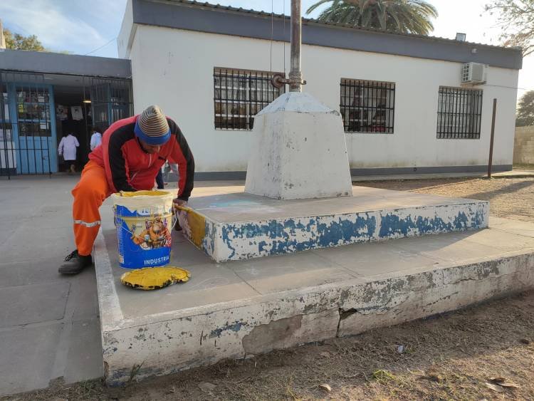 Arroyito: El Municipio realiza importantes obras en diversas instituciones educativas
