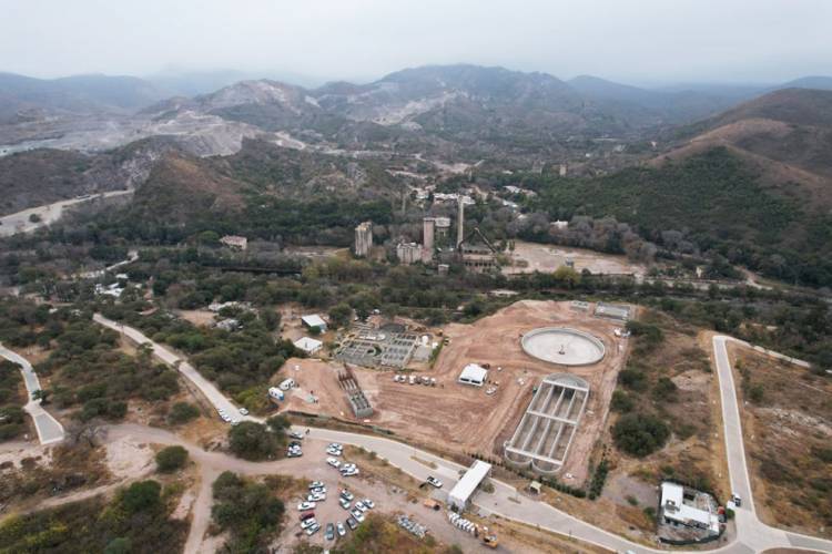 Avanza la  obra de saneamiento en Sierras Chicas