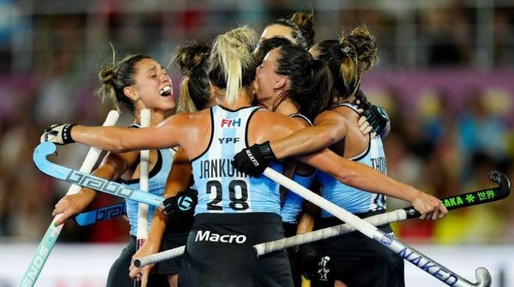 Argentina sigue  ganando  en hockey