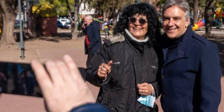 Las obras en Plaza Rivadavia registran un importante avance
