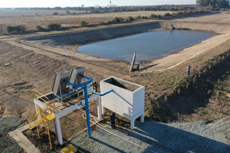 Pilar: Habilitaron la planta de tratamiento de líquidos cloacales