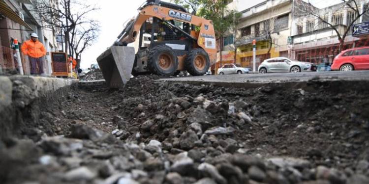 Cinco carriles de la avenida General Paz  se encuentran en proceso de rehabilitación