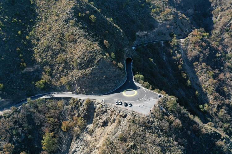 Ya se encuentra habilitado el último tramo de pavimentación del Camino de los Túneles