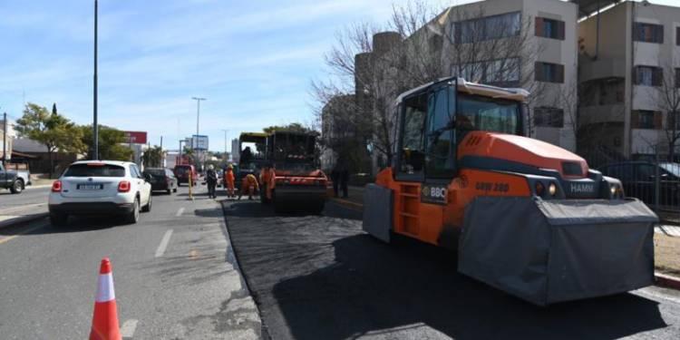 La Av. Colón se encuentra en proceso de rehabilitación