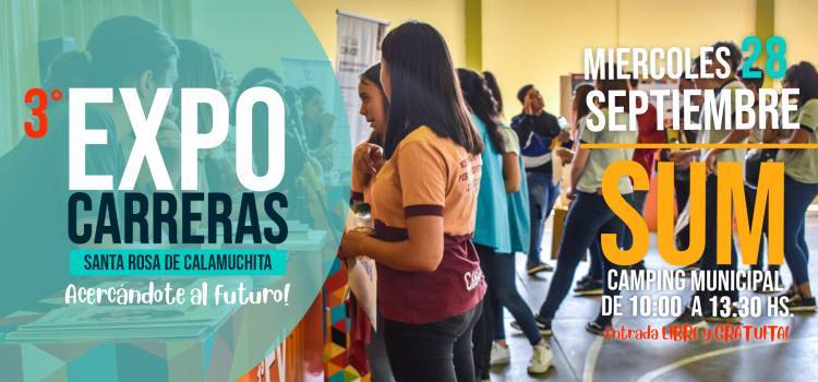 Santa Rosa de Calamuchita: Llega la 3º edición del Expocarreras