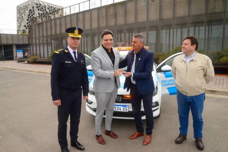 Morteros ya cuenta con un móvil más de Seguridad Ciudadana y cámaras de vigilancia