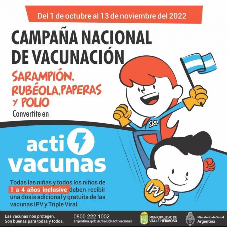 Campaña de vacunación en VALLE HERMOSO