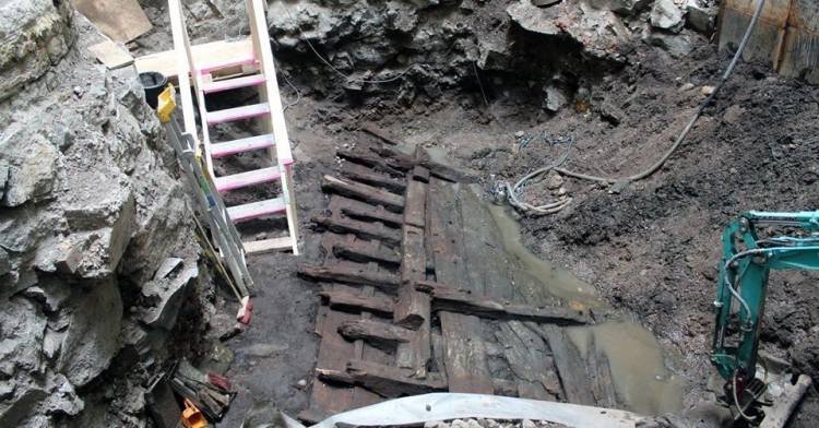 Navío sueco encontrado en un parque de Estocolmo