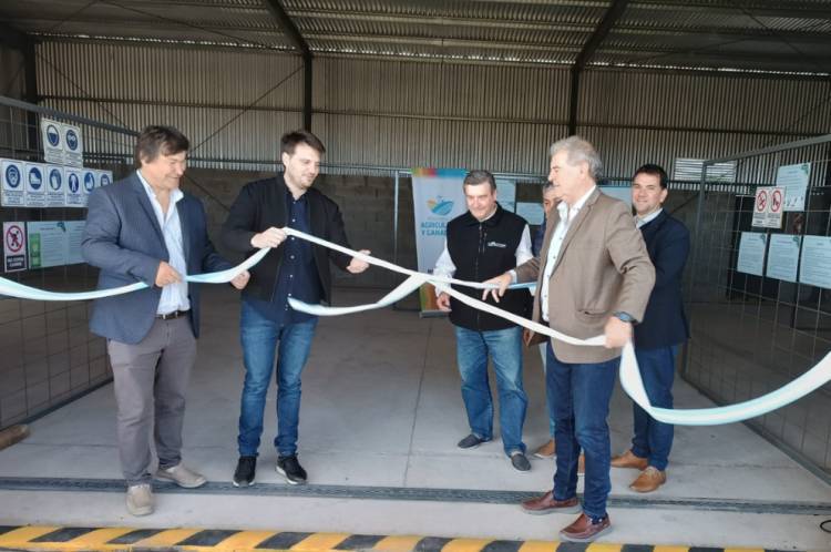 Adelia María: Inauguraron un Centro de Almacenamiento Transitorio de Fitosanitarios