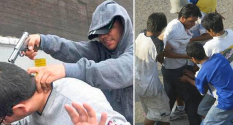 La sensibilidad humana ante los ladrones en varios puntos del país