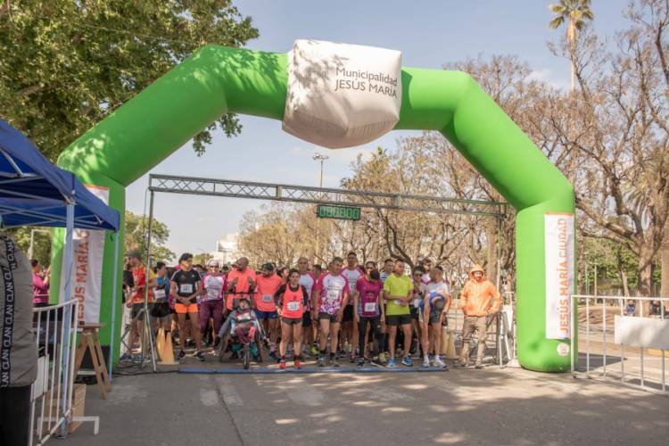 Se llevó a cabo la Maratón Jesús María “Luchamos con vos”