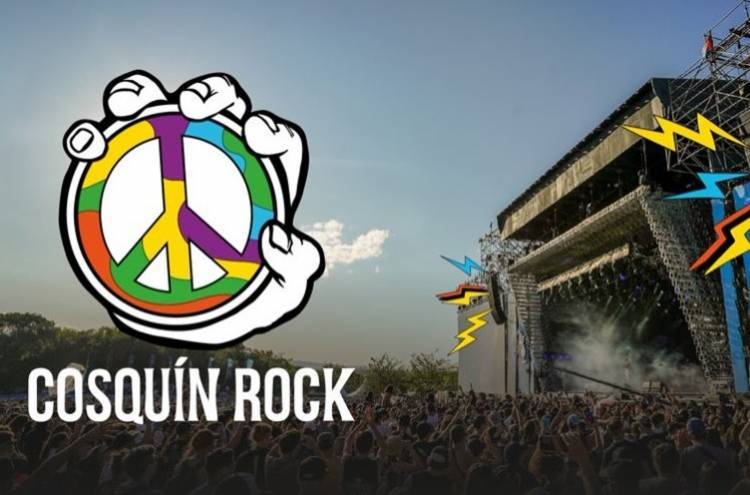 El Cosquín Rock, en febrero