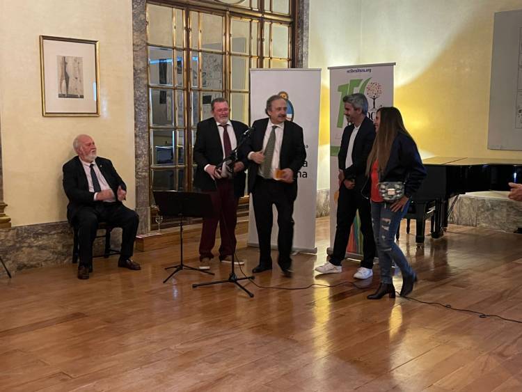 Pedro Solans fue protagonista del Otoño Cultural Iberoamericano 2022 en España