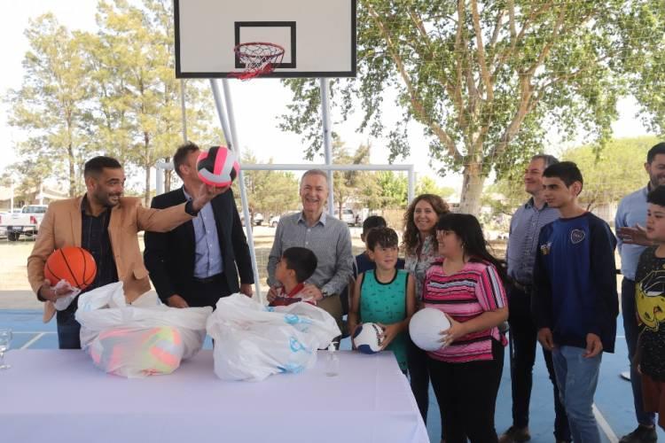 Los vecinos de Rio Segundo ya disfrutan de un nuevo espacio recreativo y social