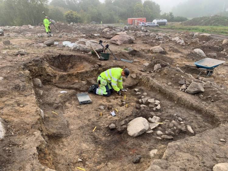 Descubrimiento arqueológico en las afueras de Estocolmo