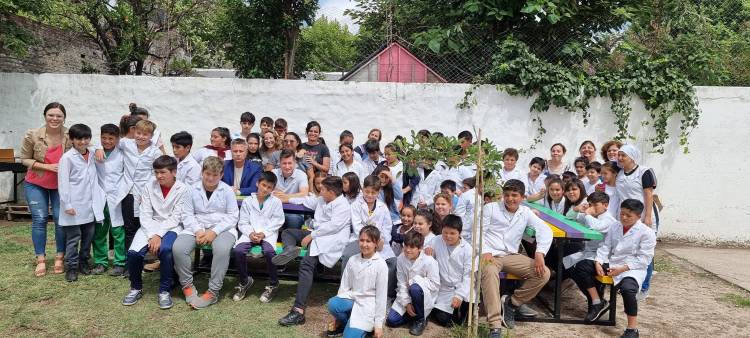 La Escuela José Hernández recibió apoyo del Municipio