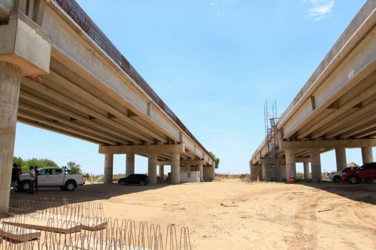 Avanza la obra de circunvalación de la ruta nacional 158