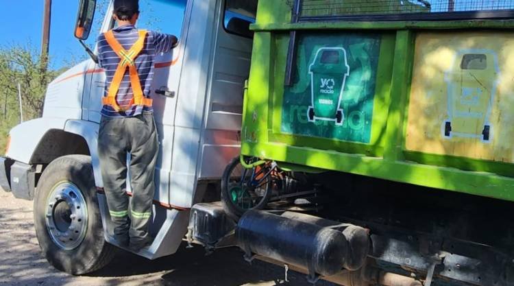En Agua de Oro, logran recuperar 10.000 kilos de residuos reciclables por mes