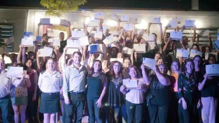 Se egresaron los primeros estudiantes en la Universidad Popular de Sampacho