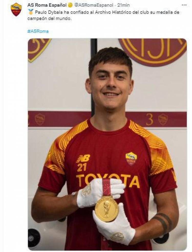 Dybala conquista Roma