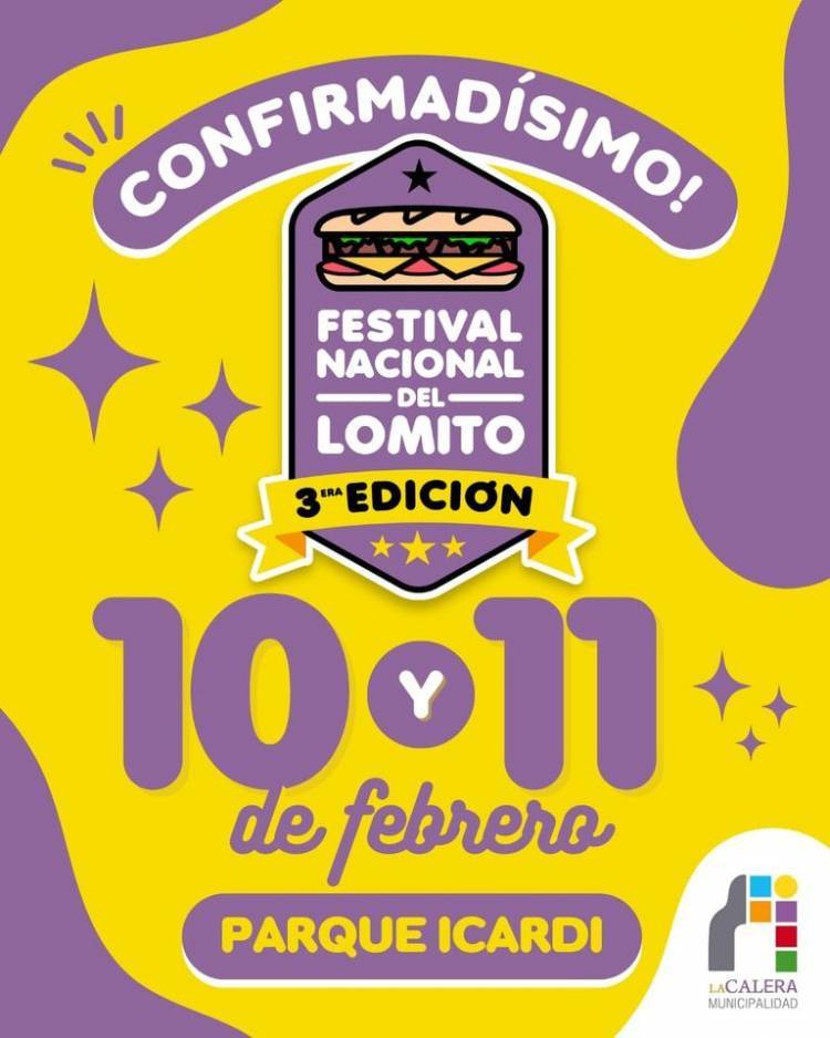 La Calera: El Festival del Lomito con entrada libre