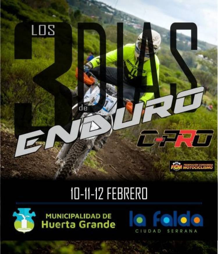 Se vienen 3 días a puro enduro en el Valle de Punilla