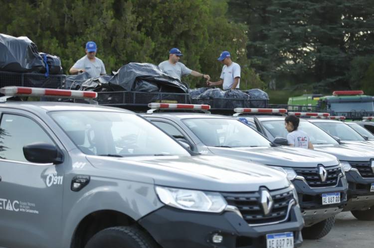 La ETAC viaja rumbo a Chile a combatir el fuego