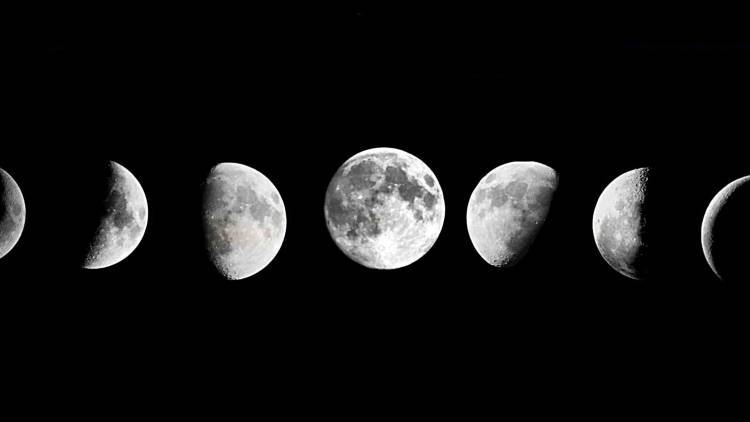 Calendario lunar completo para febrero de 2023