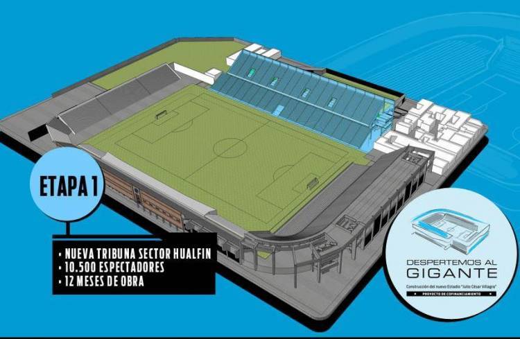 Belgrano y un proyecto "para el Gigante de Alberdi"