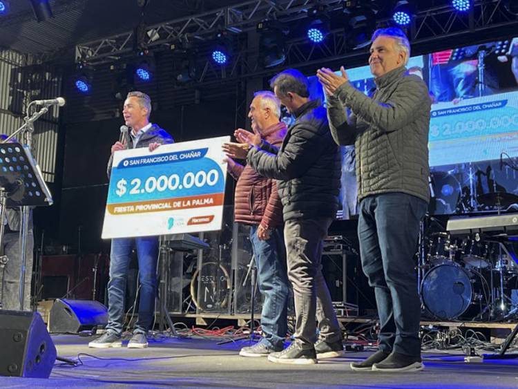 El Festival de la Palma recibió aportes de la Provincia