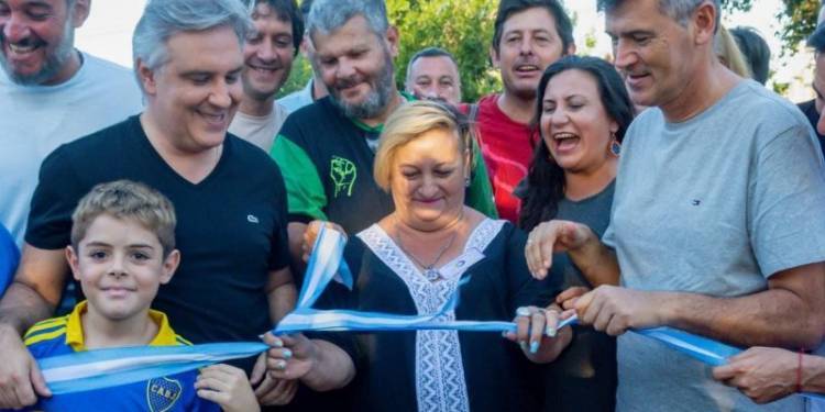 En Cabildo y Santa Isabel 2° Sección, inauguraron 81 cuadras pavimentadas