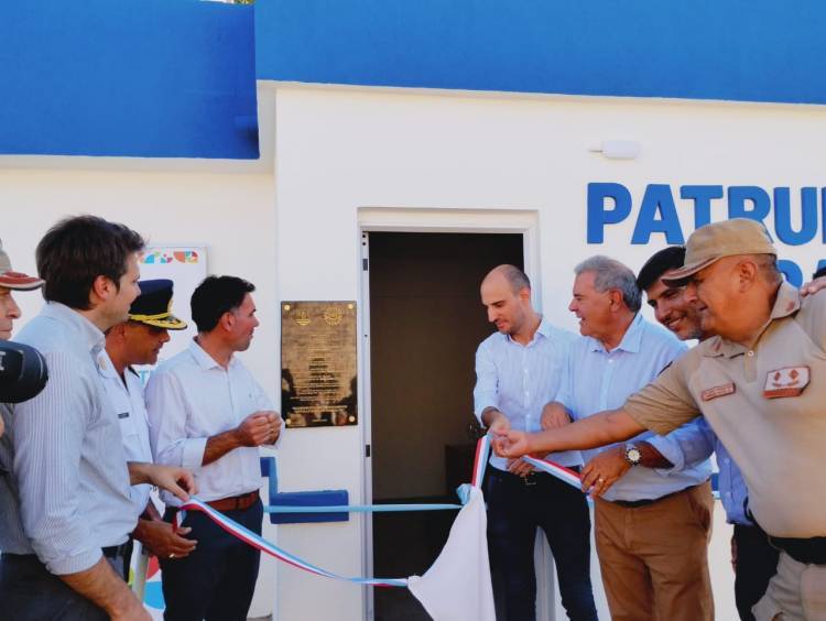 En Corralito, Busso inauguró un destacamento rural 