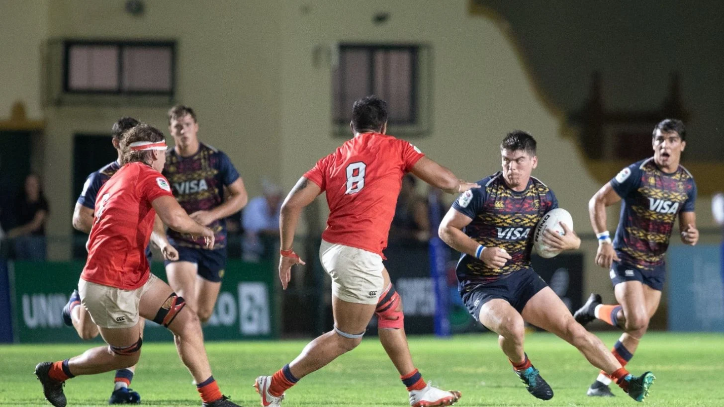 Dogos-Pampas abrieron la quinta fecha del rugby americano, con amplio triunfo cordobés