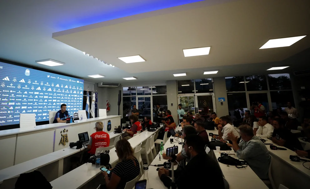 Scaloni y toda su humildad en conferencia de prensa