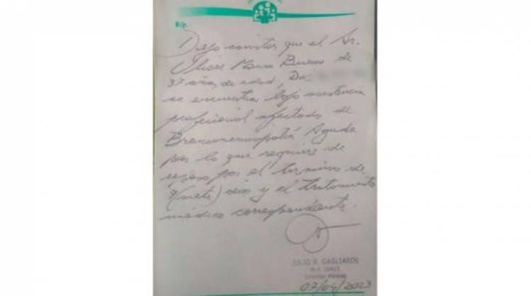Suspendieron los shows de Ulises Bueno por su salud