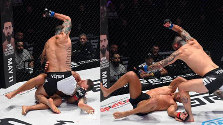 Un campeón argentino de artes marciales mixtas en Francia