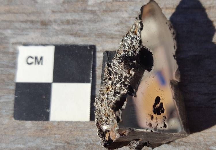 Nuevos minerales encontrados en meteorito
