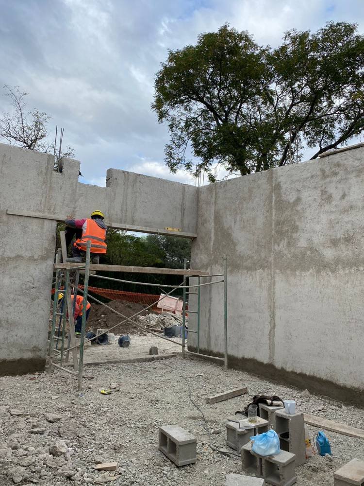 En Anisacate, avanza la obra de la planta reductora de gas