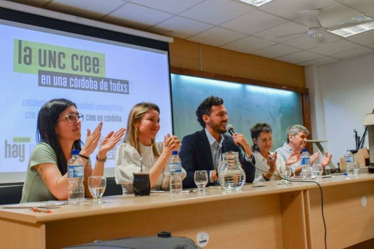 Apoyo universitario a los candidatos de Creo en Córdoba