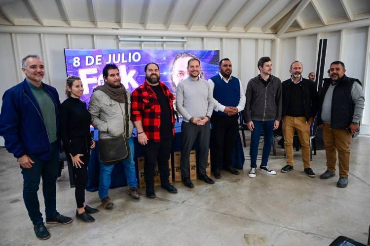 Presentaron el Folk Fest