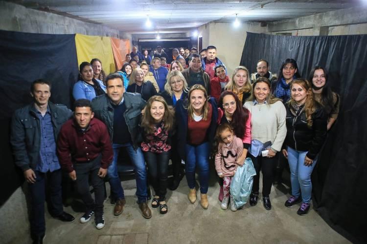 Myrian Prunotto visitó seis localidades en un día