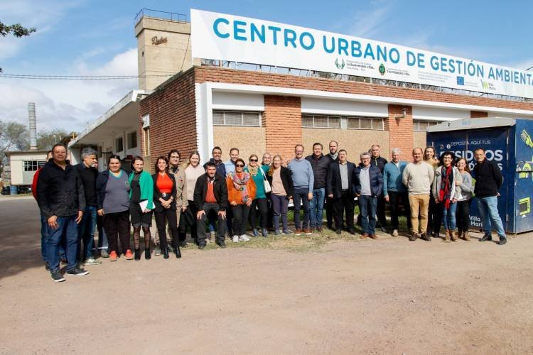 Referentes regionales de Unión y Marcos Juárez conocieron la obra del Centro de Gestión Ambiental