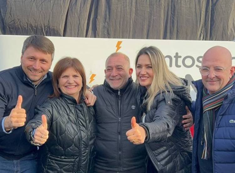 Patricia Bullrich se reunió con Juez y Losada en San Francisco