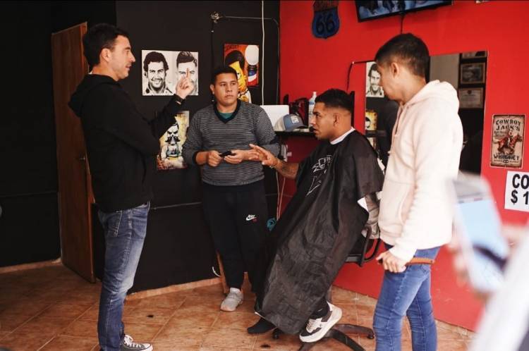 De Loredo de visita a los comerciantes de la ciudad
