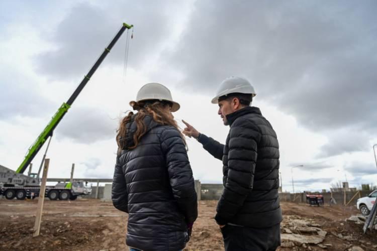 Importante avance de  la obra del nuevo secundario politécnico