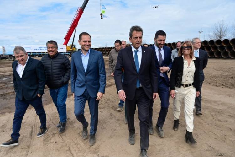 Anunciaron la licitación para la obra de reversión del Gasoducto Norte en el tramo Tío Pujio - La Carlota