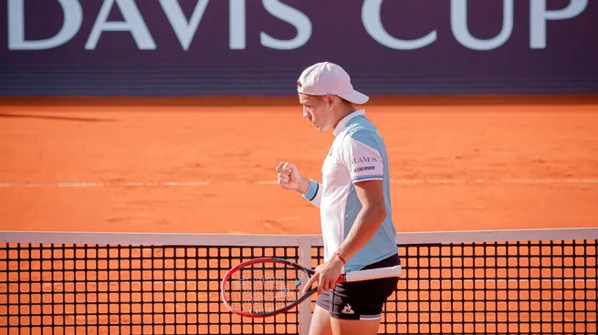 Tenis: Argentina sumó dos victorias ante los lituanos