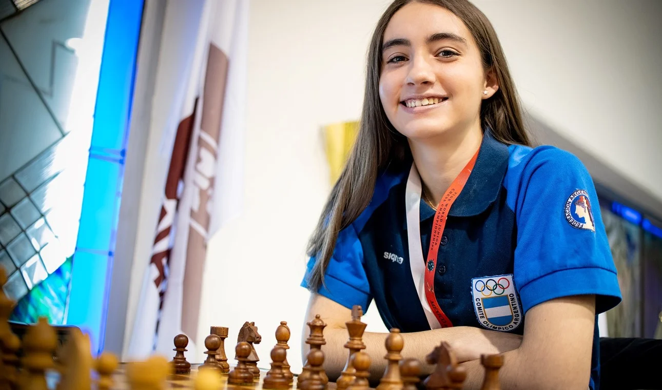 Argentina le regala al mundo "una gran campeona de ajedrez"