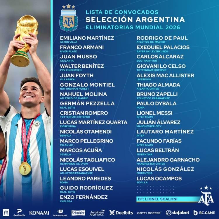 LA LISTA DE SCALONI